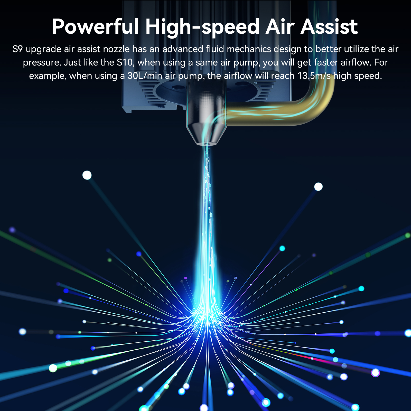 SCULPFUN-S9-Air-Assist-Duumlsenkit-ohne-Luft-Pumpe-Hochgeschwindigkeits-Air-Assist-Vollmetall-Strukt-1963500-2